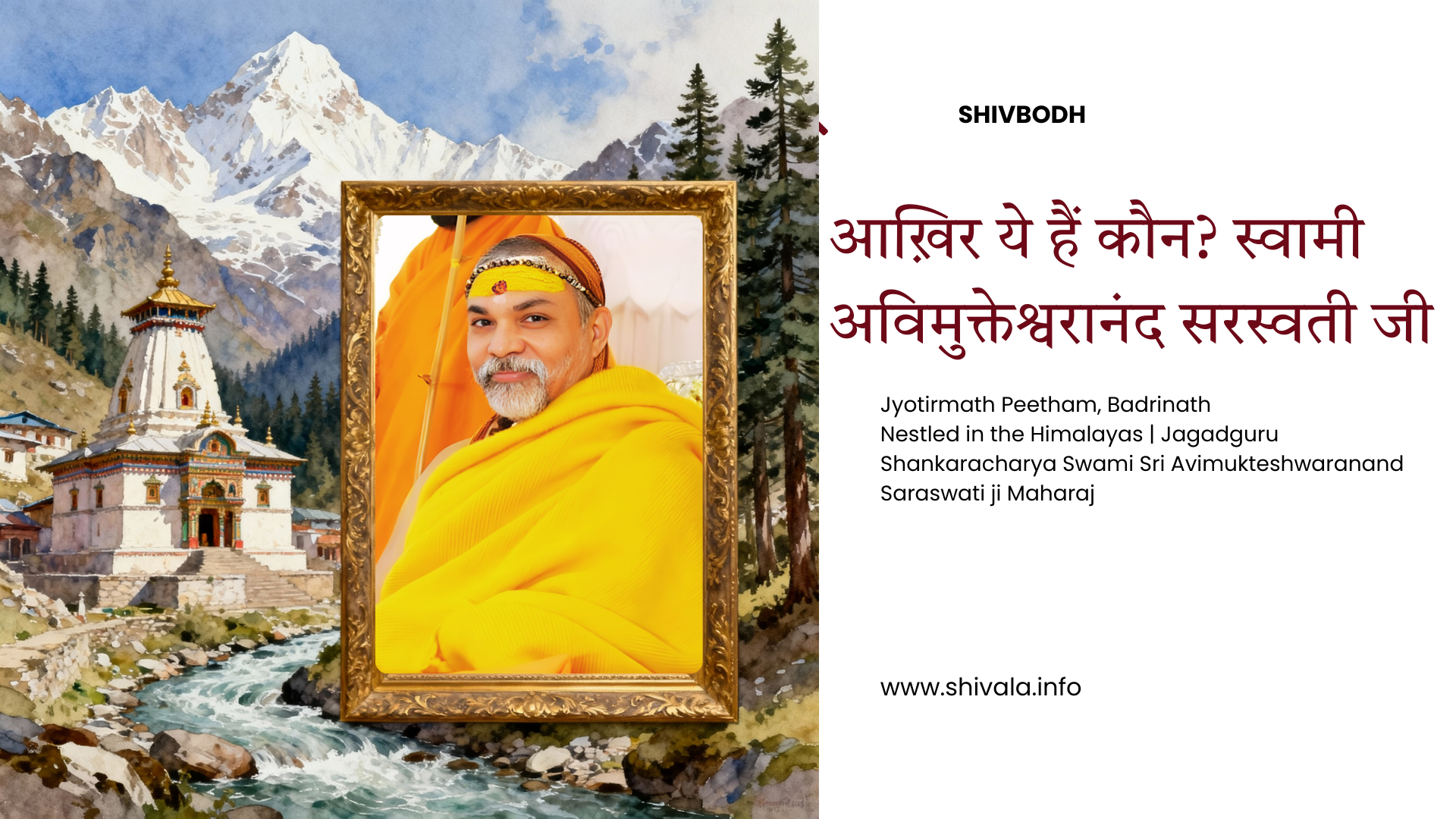 Swami Avimukteshwarananda Saraswati